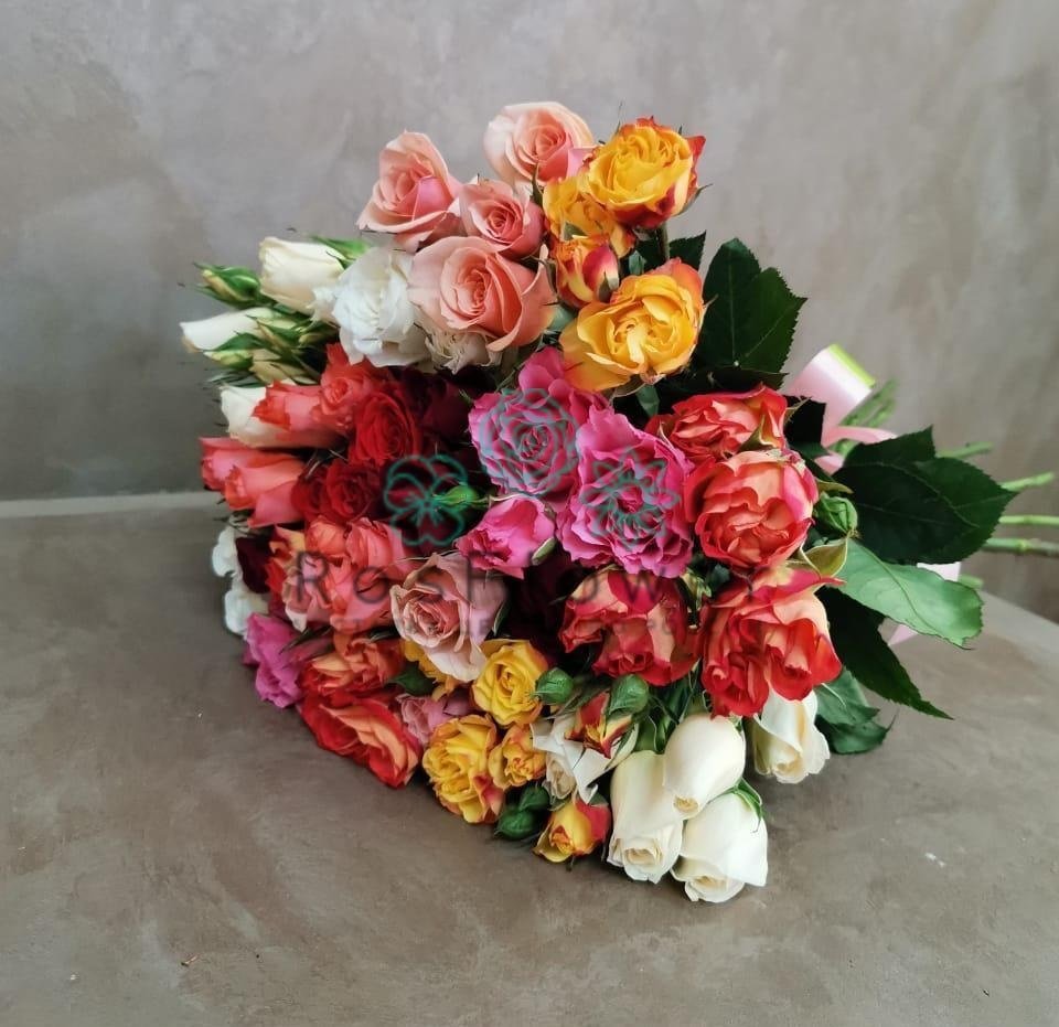 Букет цветов из: Розы в Бакшеево