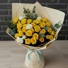 Букет цветов из:  Розы #REPLACE_PRED# Бакшеево