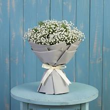 Букет цветов из:  Гипсофила в Бакшеево