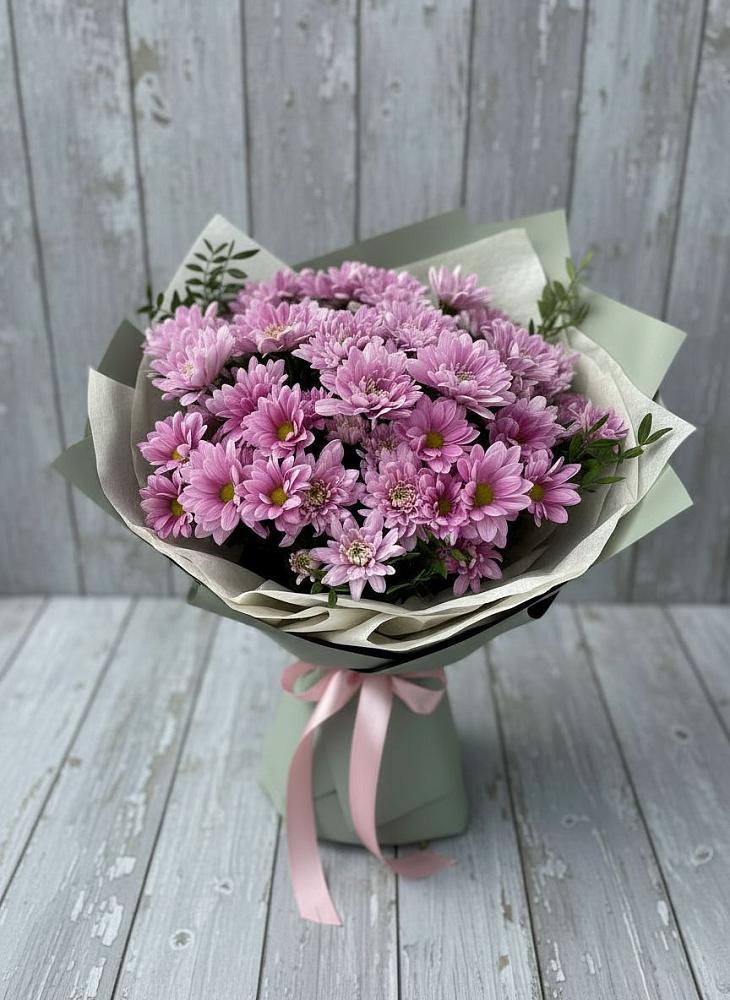 Букет цветов из: Хризантемы в Бакшеево