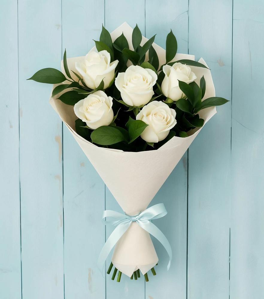 Букет цветов из: Розы в Бакшеево