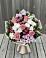 Букет цветов из: Альстромерии, Гвоздики, Розы и Хризантемы в Бакшеево