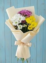 Букет цветов из:  Хризантемы в Бакшеево