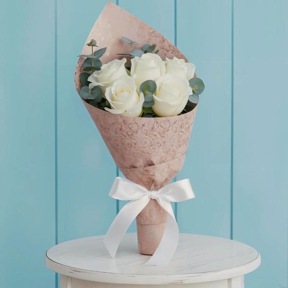 Букет цветов из: Розы в Бакшеево