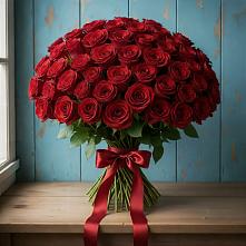 Букет Красные розы Блэк Меджик в Бакшеево