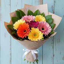 Букет цветов из:  Герберы в Бакшеево