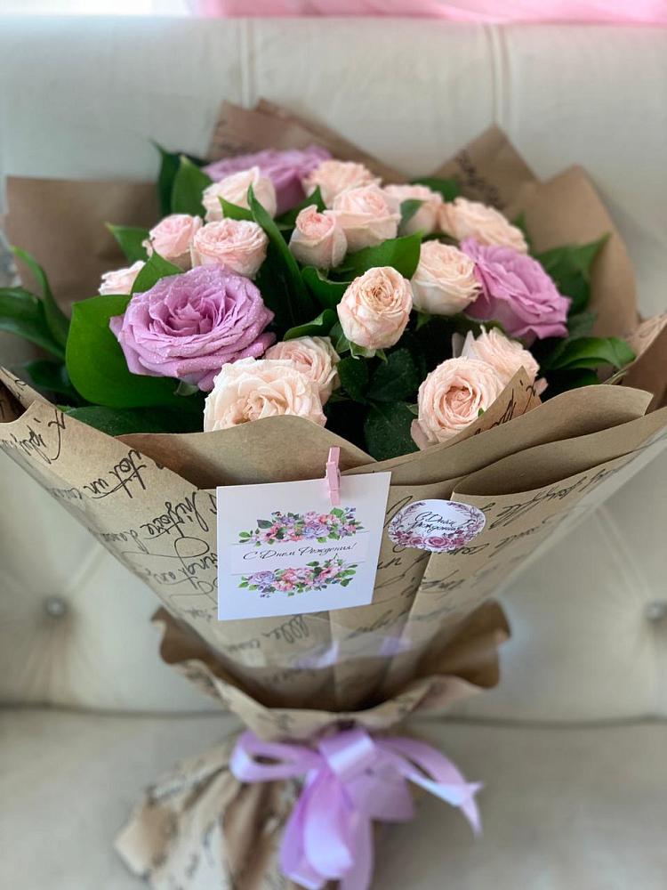 Букет цветов из: Розы в Бакшеево