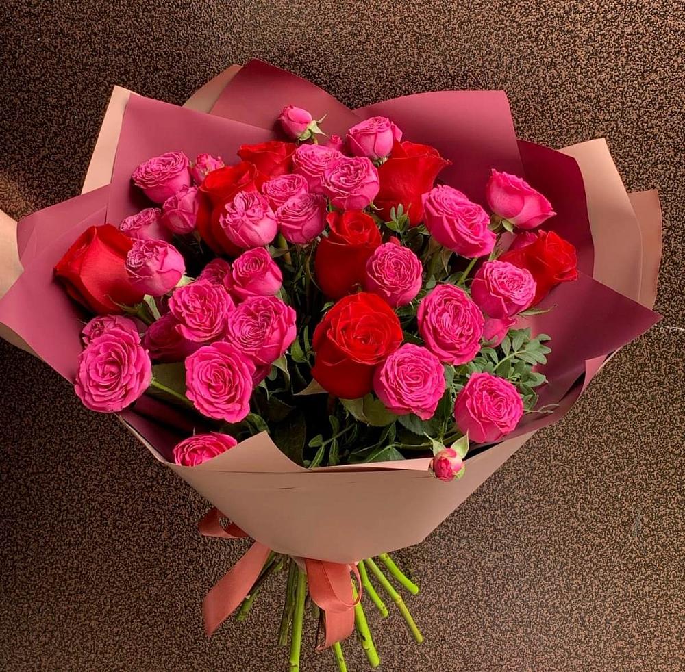 Букет В объятьях нежности в Бакшеево