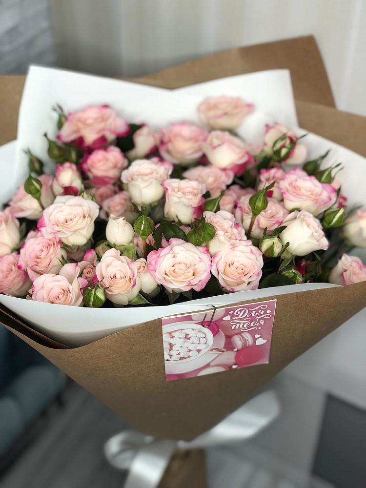 Букет цветов из: Розы в Бакшеево