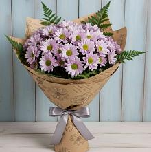 Букет цветов из:  Хризантемы #REPLACE_PRED# Бакшеево