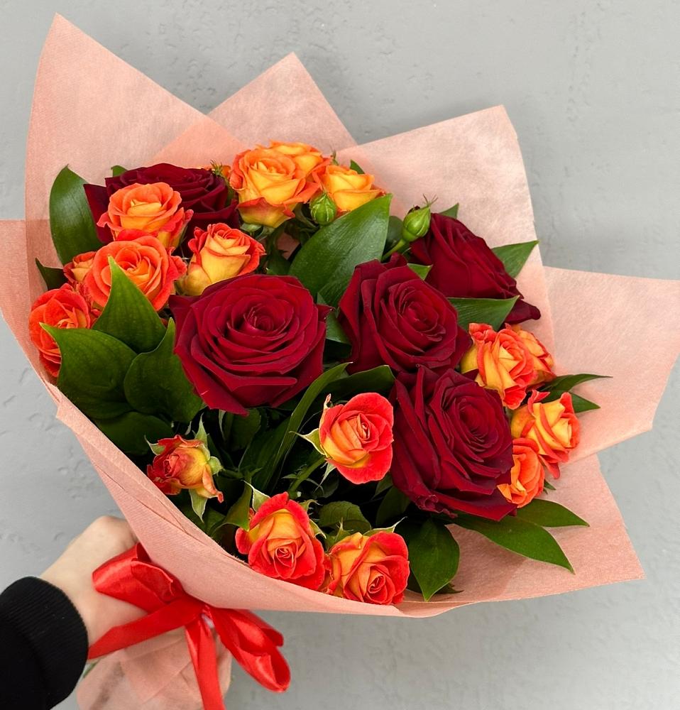 Букет Любовь и восторг в Бакшеево