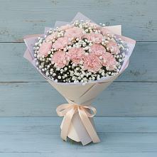 Букет цветов из:  Гвоздики в Бакшеево