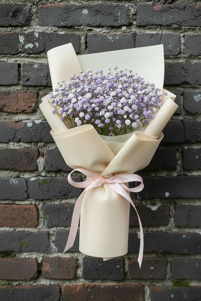 Букет цветов из: Гипсофила в Бакшеево