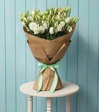 Букет цветов из:  Лизиантусы в Бакшеево