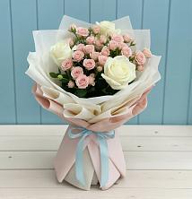 Букет цветов из:  Розы в Бакшеево
