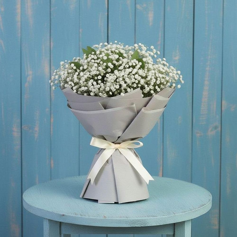 Букет цветов из: Гипсофила в Бакшеево