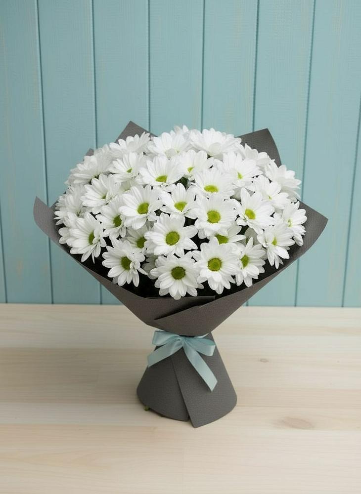 Букет цветов из: Хризантемы в Бакшеево