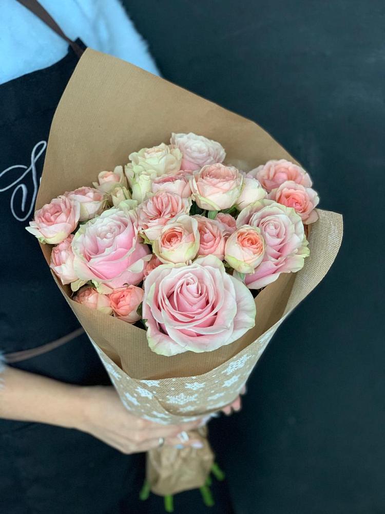 Букет цветов из: Хризантемы и Розы в Бакшеево