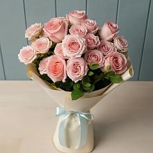 Букет Розовый шарм в Бакшеево
