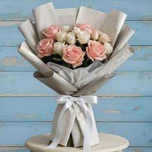 Букет цветов из:  Розы #REPLACE_PRED# Бакшеево
