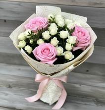 Букет цветов из:  Розы в Бакшеево