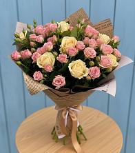 Букет цветов из:  Розы в Бакшеево
