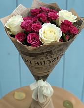 Букет цветов из:  Розы в Бакшеево