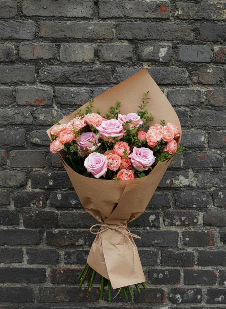 Букет цветов из: Розы в Бакшеево