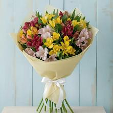 Букет цветов из:  Альстромерии в Бакшеево