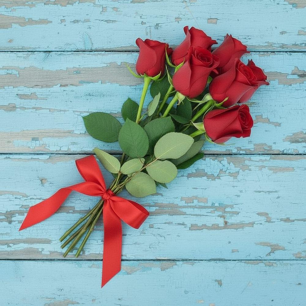 Букет Красные розы в Бакшеево