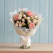 Букет цветов из:  Розы #REPLACE_PRED# Бакшеево