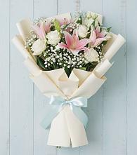 Букет цветов из:  Лилии в Бакшеево