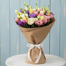 Букет цветов из:  Лизиантусы в Бакшеево