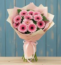 Букет цветов из:  Герберы в Бакшеево
